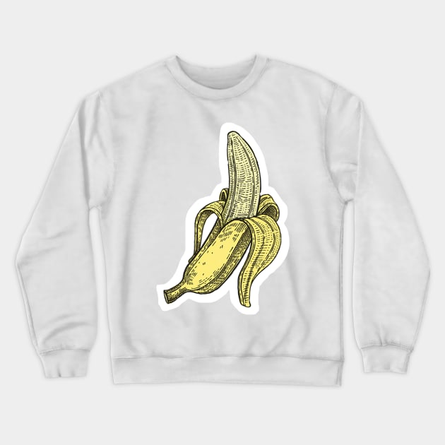 Banana illustration Crewneck Sweatshirt by Highdown73